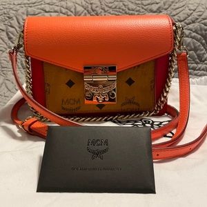 MCM Patricia Crossbody in Color Block Visetos